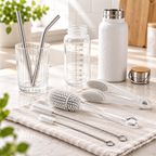 Cleaning brush set