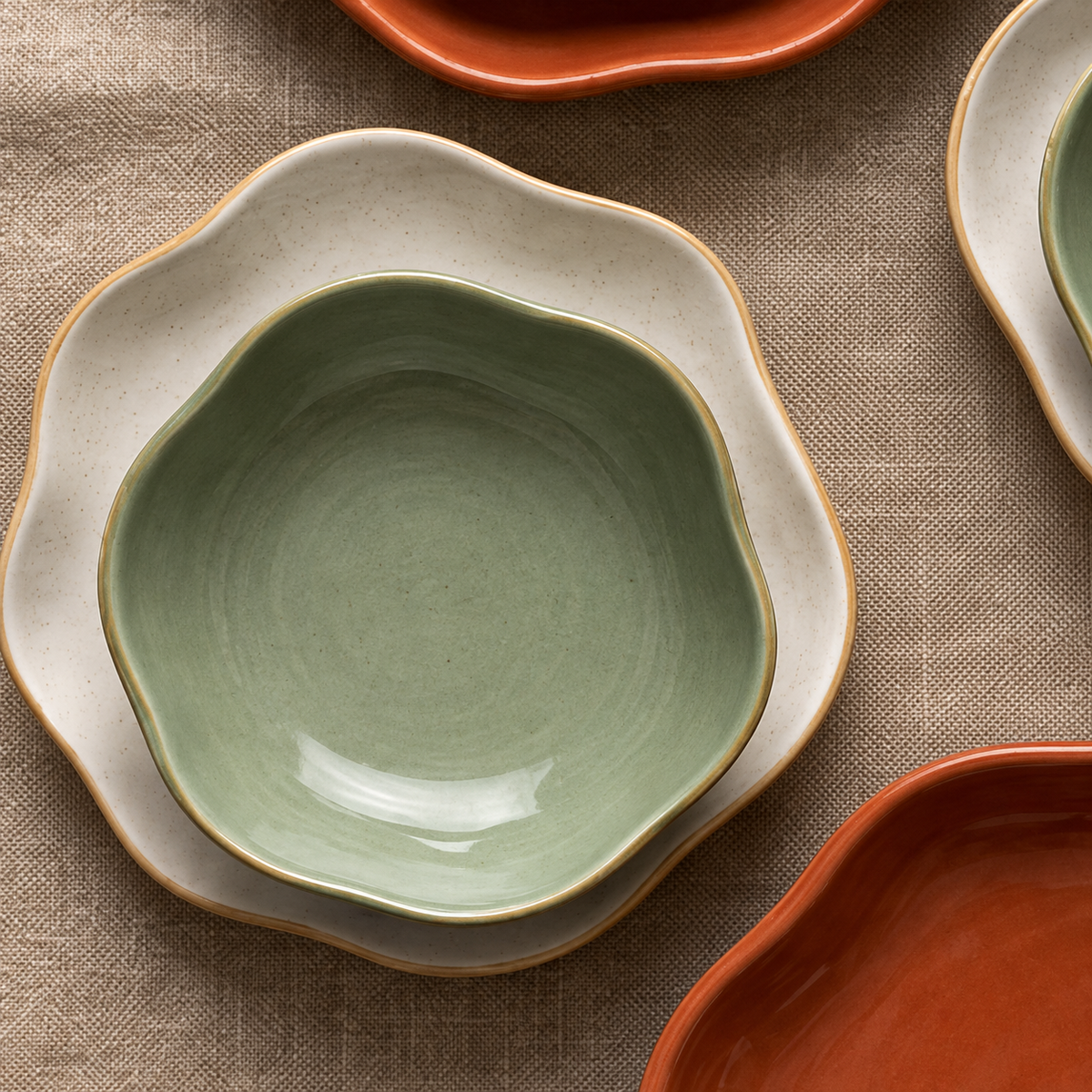 Ceramic bowl set
