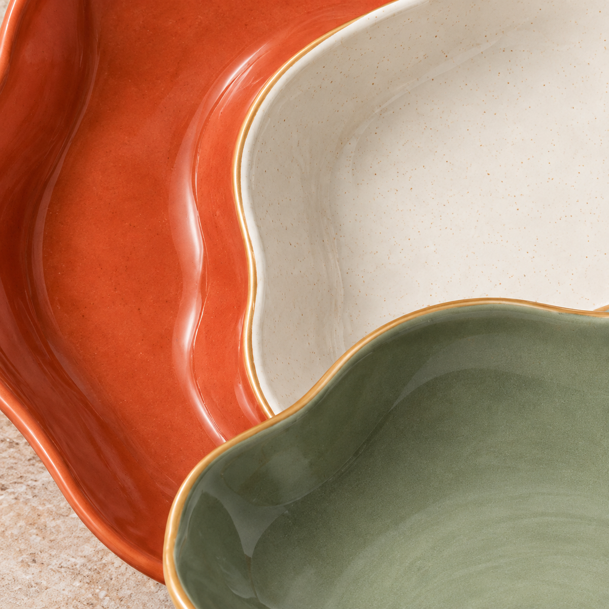 Ceramic bowl set