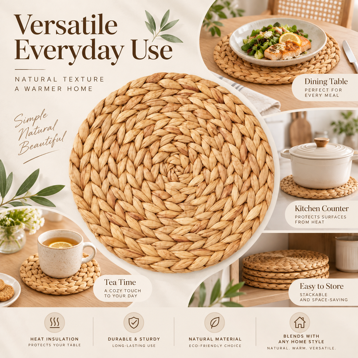 Natural Woven Placemat