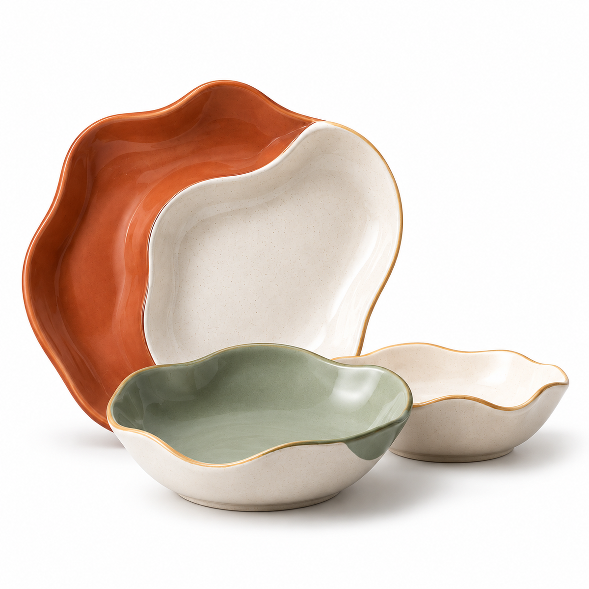 Ceramic bowl set