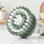 Liquid-dispensing dish brush